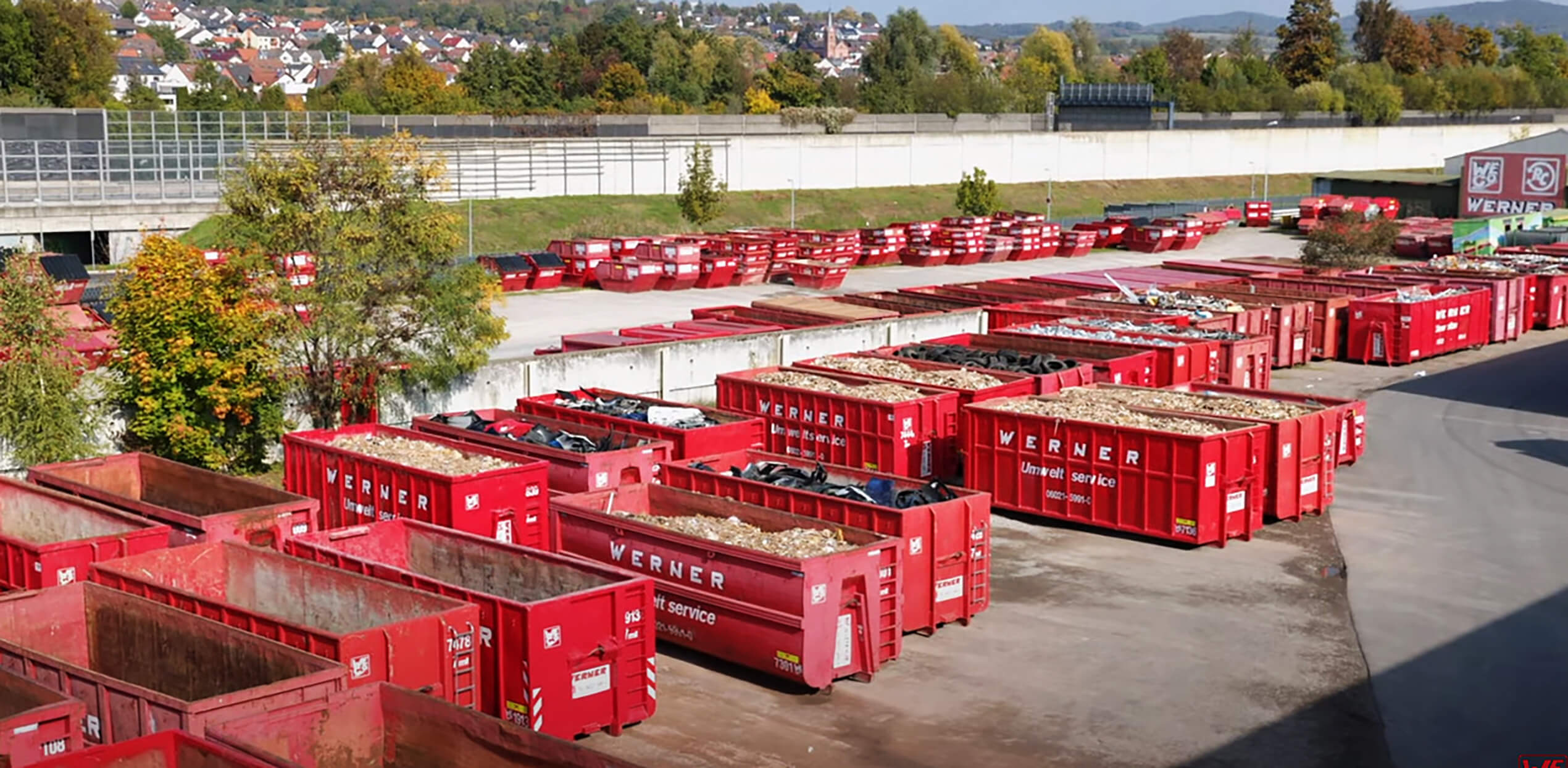 Entsorgung-Container-Aschaffenburg Container für die Entsorgung im Werner Hof