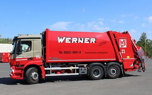 Hecklader-LKW-Entsorgung LKW Hecklader für Entsorgung