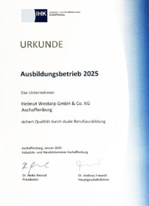 Zertifizierung Ausbildungsbetrieb 2020